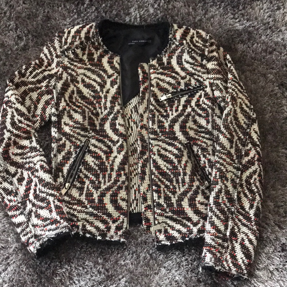 Zara tweed blazer